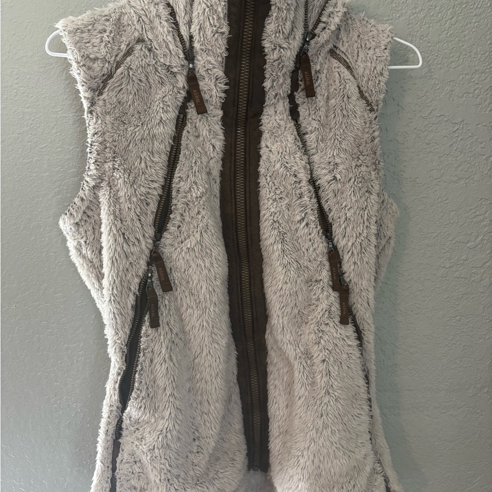 Kuhl Cream Fleece Vest